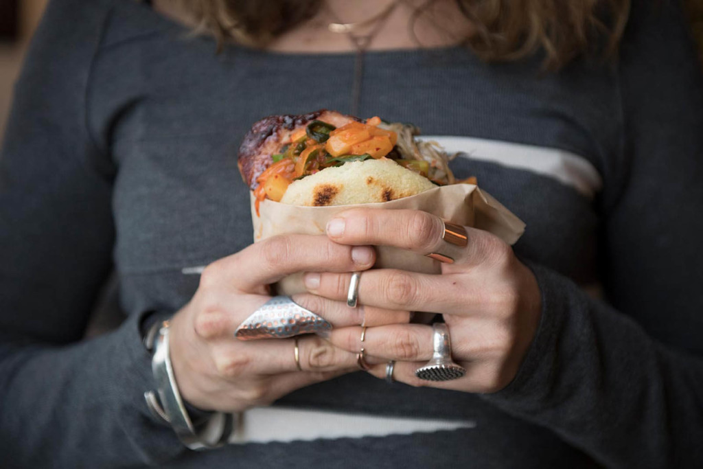 Tasty sandwich pictured at Alma Restaurant in Baltimore.