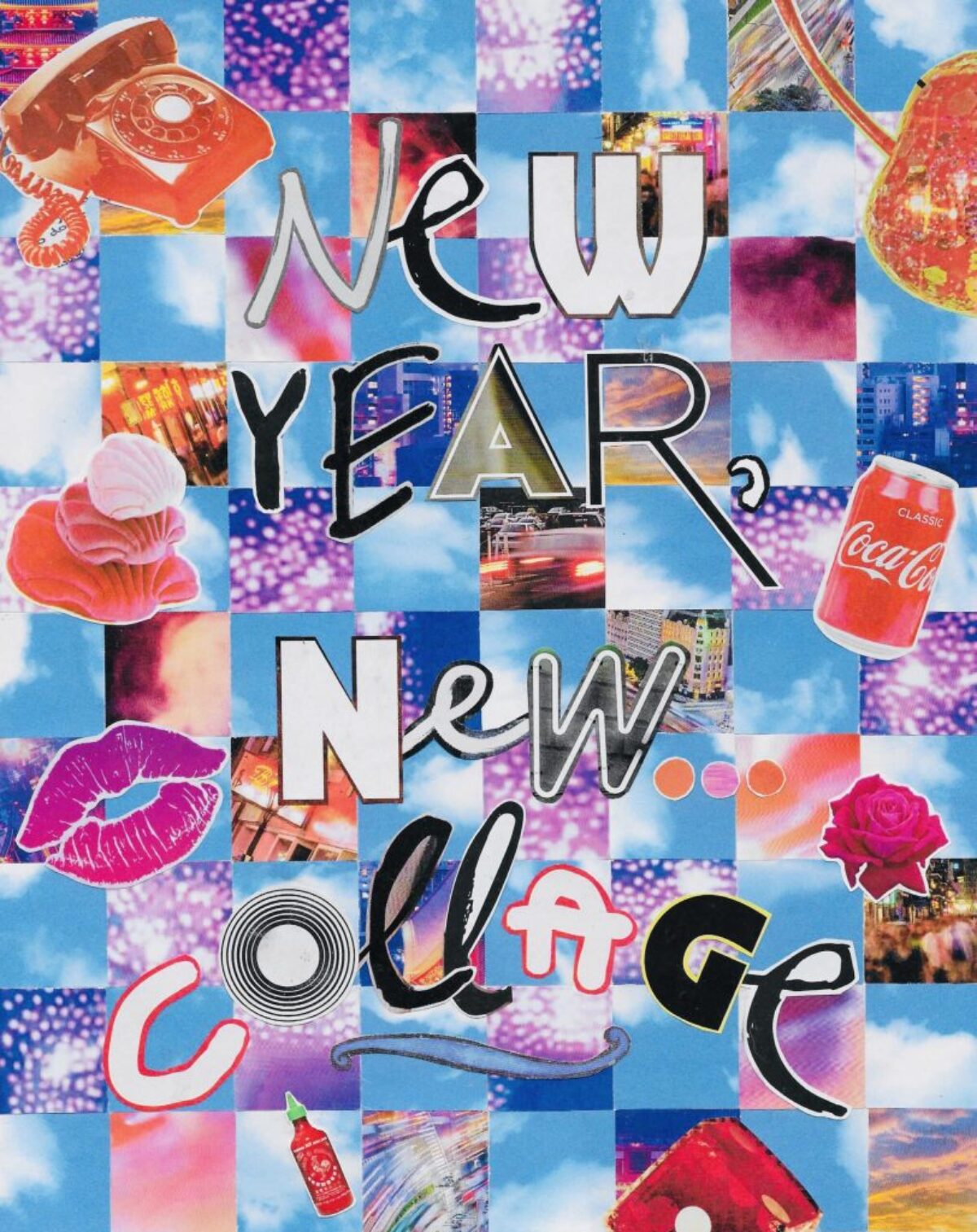 New Year, New Collage! with Sky Queen Studio event graphic
