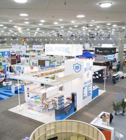 Convention center floor