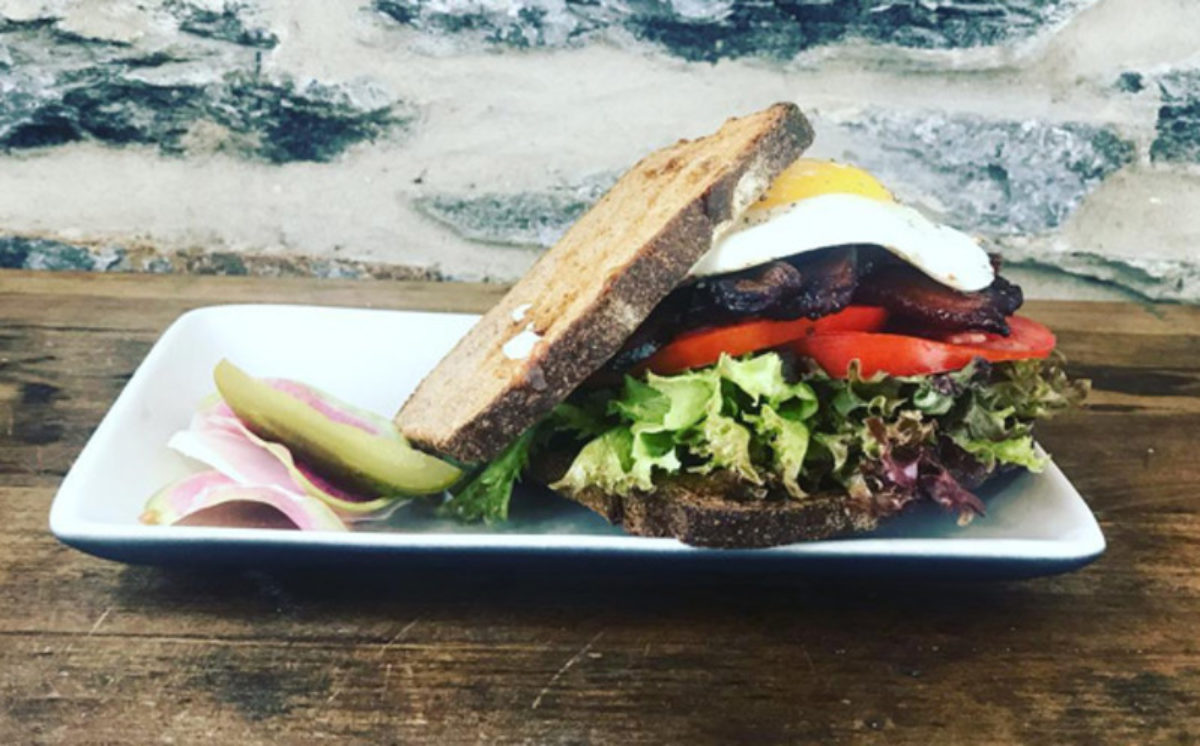 Artifact Coffee sandwich