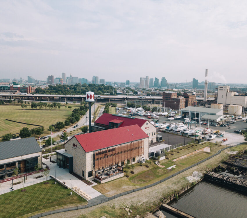 Sagamore Spirit aerial