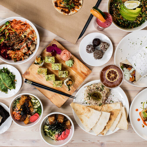 Food options at R. House