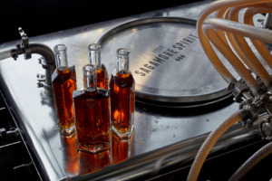 Bottles at Sagamore Spirit Distillery