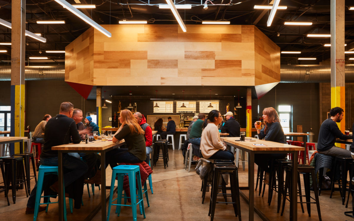 Interior of Union Collective