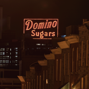 Domino Sugar sign